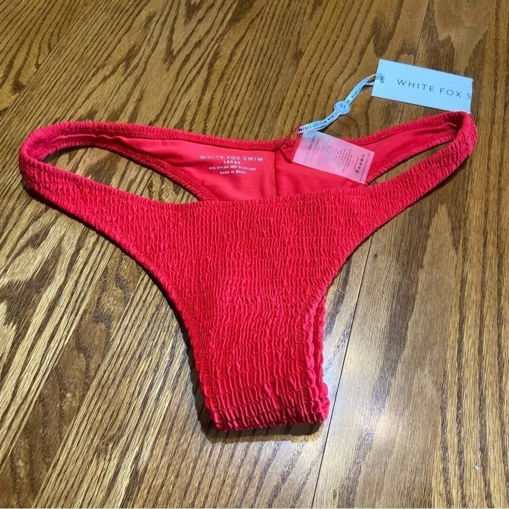 White Fox Swim Boutique Size Large NWT